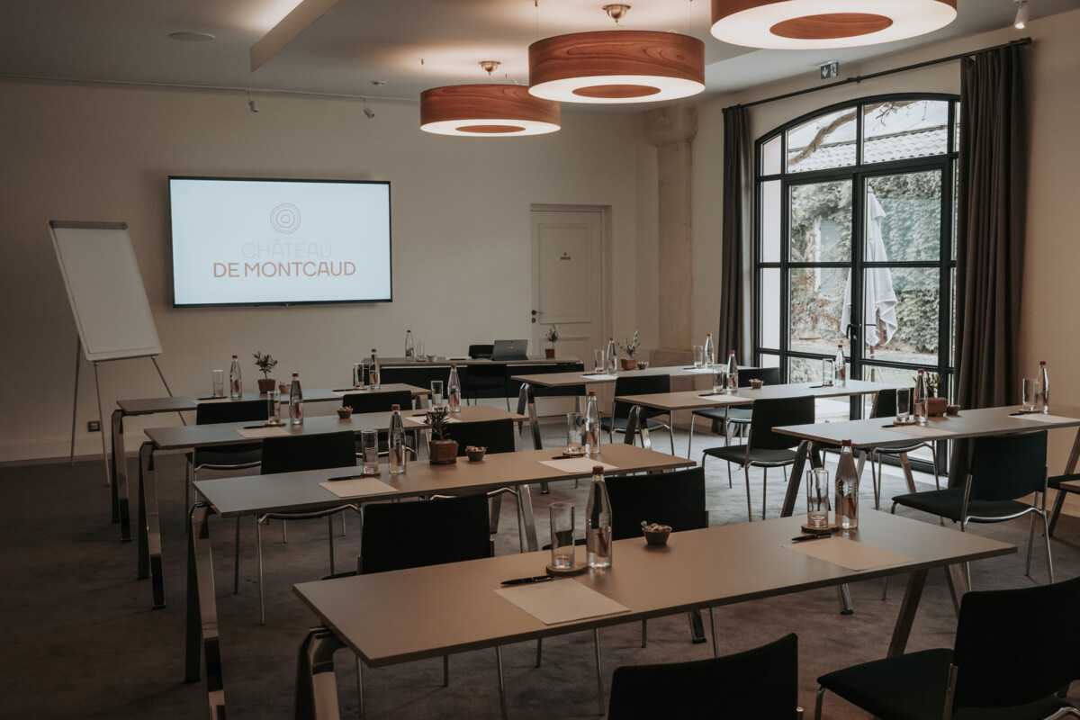 Grand Salon Château de Montcaud Salle de classe