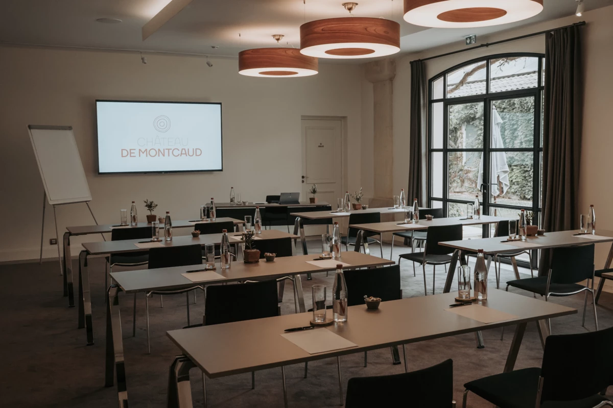 Grand Salon Château de Montcaud Salle de classe