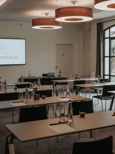 Grand Salon Château de Montcaud Salle de classe (4)