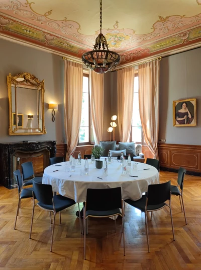 Séminaire Salon bibliothèque Château de Montcaud (2)