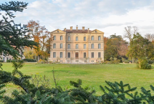 Chateau de Montcaud en hiver