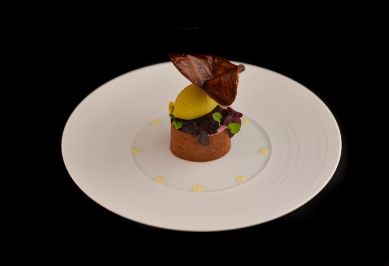 Chocolat noir, citron et herbes fraiches Arthur Ledoux